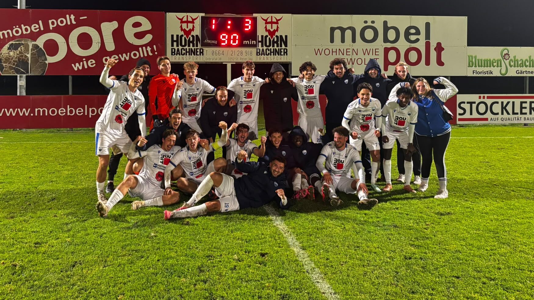 Dominanter Auftritt in St. Peter: Fortuna gewinnt 3:1